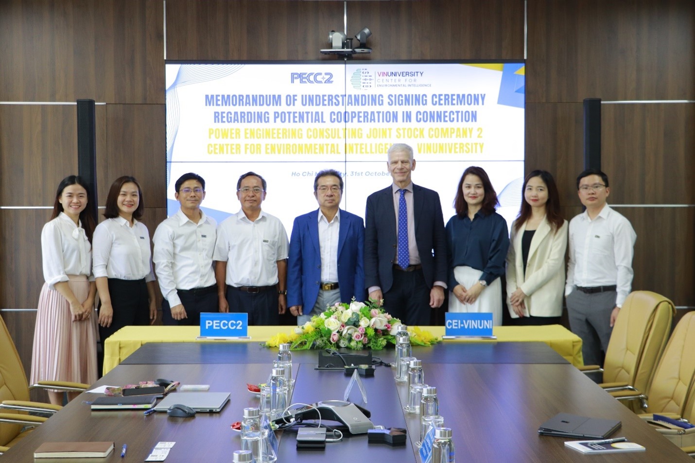 VinUni and PECC2 Forge Partnership to Advance Innovation in Sustainable Energy